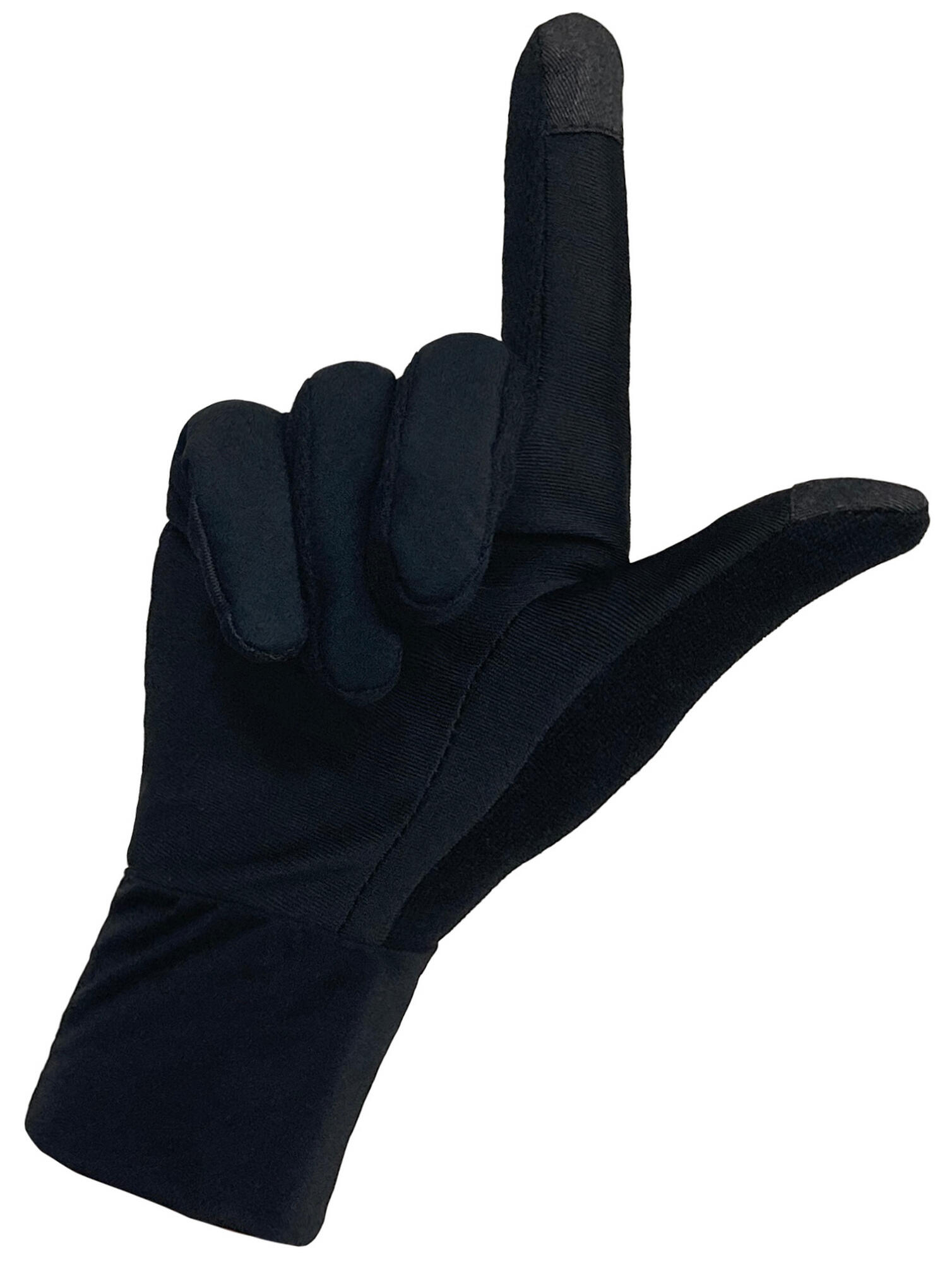 Guantes Joluvi Running Stop negros - referencia 235936 2/4
