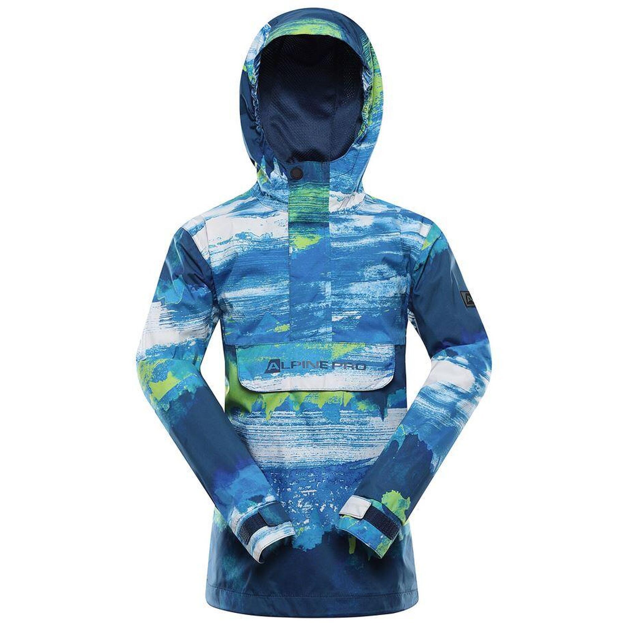 Wodoodporna kurtka dziecięca Alpine Pro Zeredo White 152-158