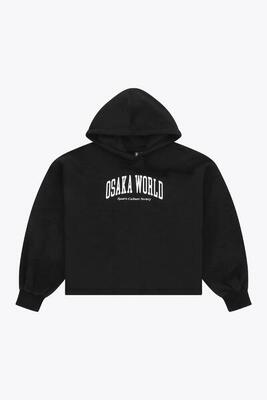 Osaka Damen Kapuzenpullover | Schwarz