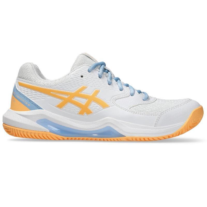 Asics Gel-dedicate 8 Padel Blanc Orange Woman 1042a241 1/5