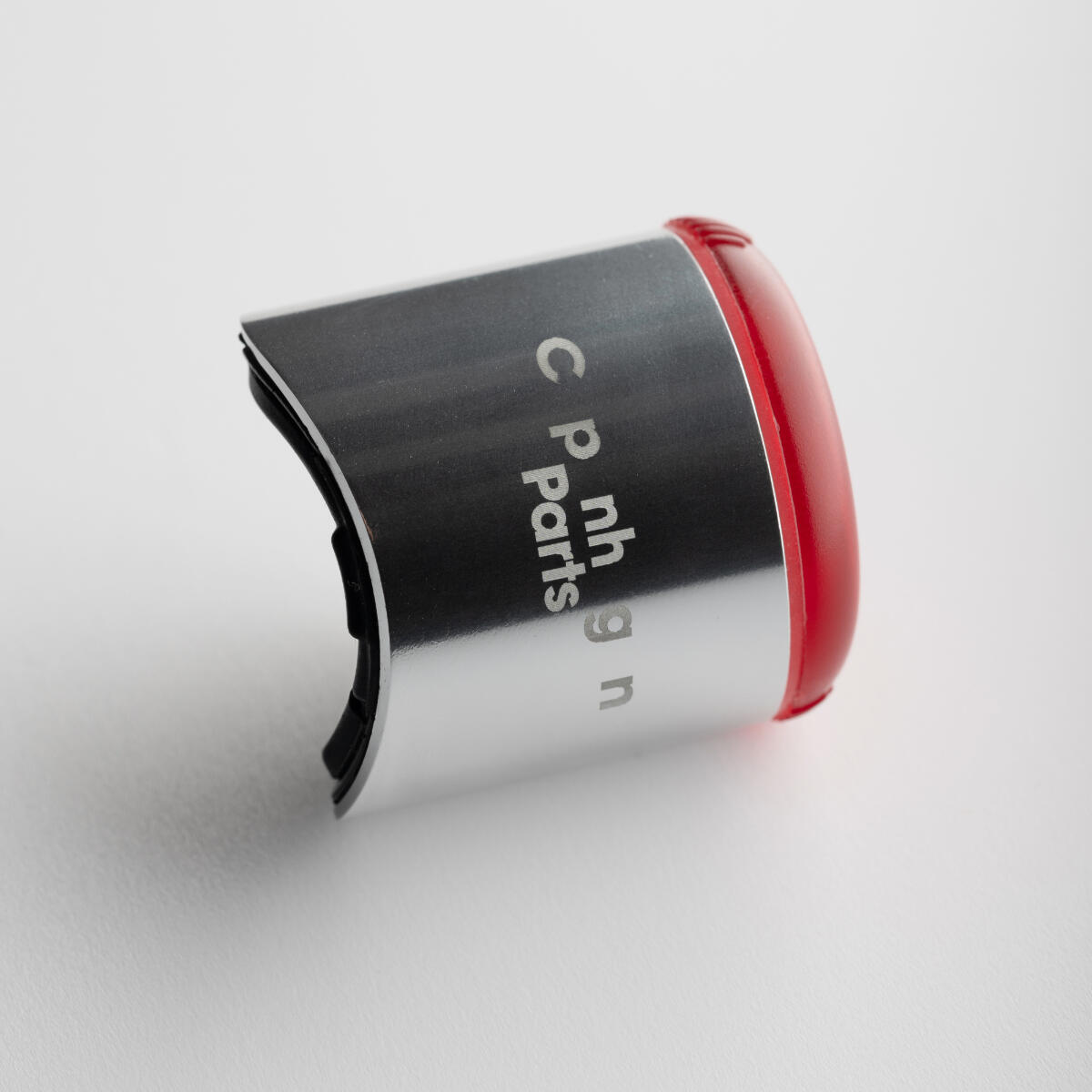 Lampes magnétiques vélo 2.0 Copenhagen Parts USB‑C, gris/rouge, set 3/7