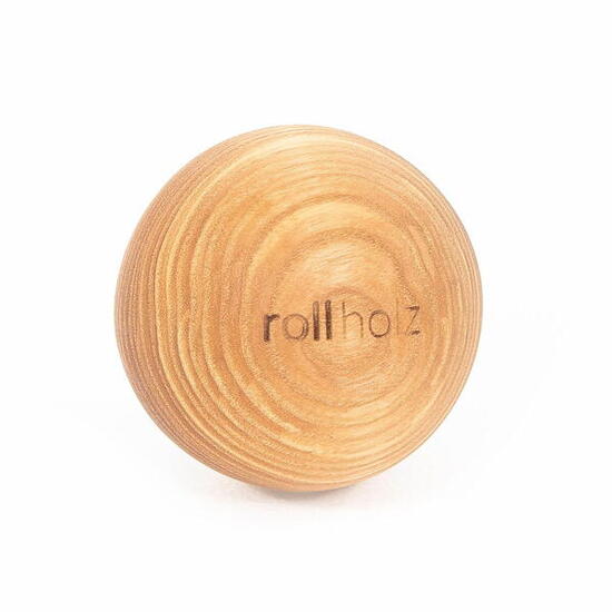 Faszienball 7 cm Walnuss Massageball aus FSC-Holz