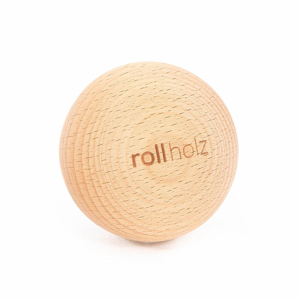 ROLLHOLZ Faszienball 7 cm Kugel Buche aus FSC zertifiziertem Holz - ROLLHOLZ