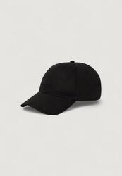 bob LOGO EMBROIDERY BASEBALL CAP HOMME NOIR
