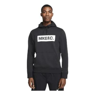 Nike f.c. essentiële hoodie voor heren - zwart