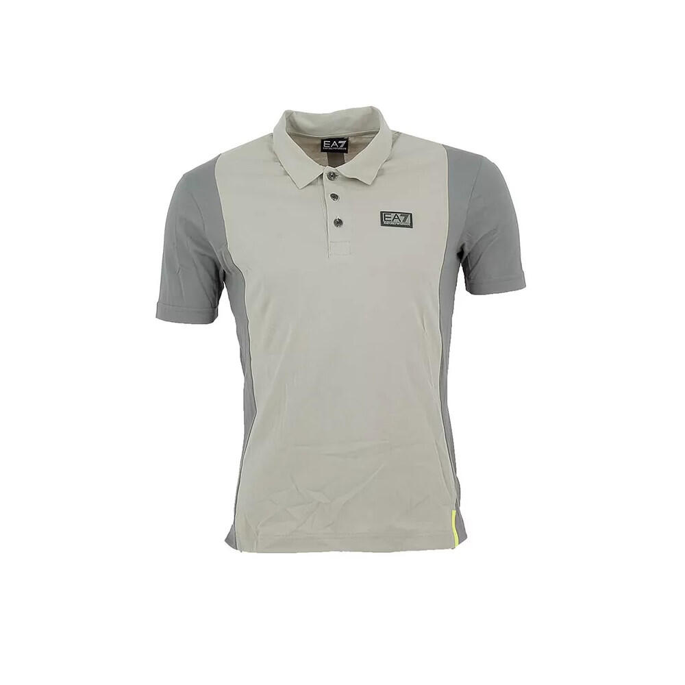Ea7 - Polo Ea7 Emporio Armani - Polo Manches Courtes - Gris|marron - 38 S - Decathlon