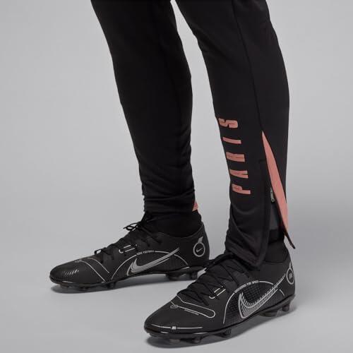 Pantalon de football Jordan Dri-Fit homme PSG Strike - Noir/Rouge 5/6