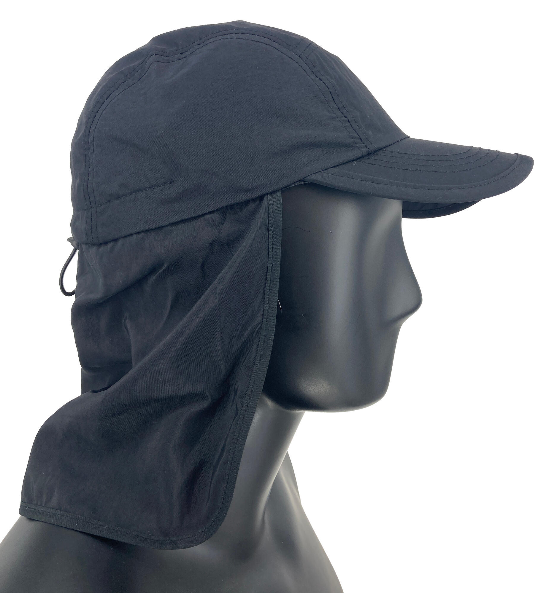 JOLUVI leichte Kappe GORRA COTALBA Wandern/Outdoor/Trekking neutral NEGRO Atmungsaktiv
