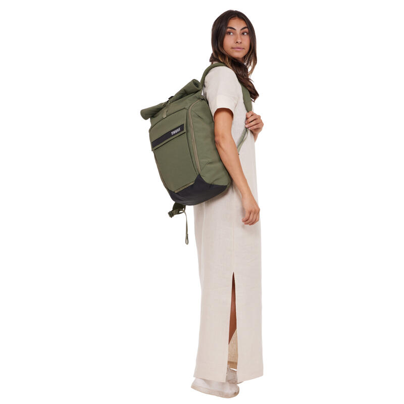 Rucsac urban cu compartiment laptop, Thule, Paramount, 24L, Soft Green