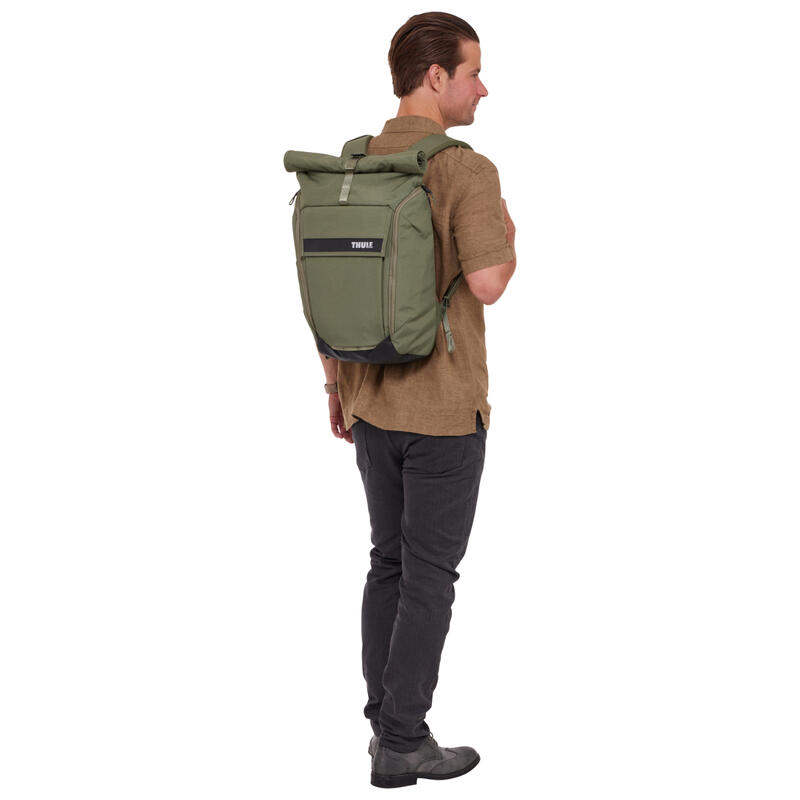 Rucsac urban cu compartiment laptop, Thule, Paramount, 24L, Soft Green