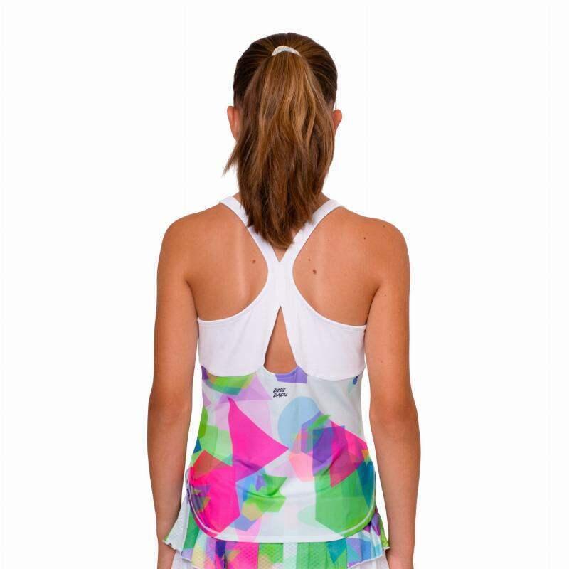 Camiseta Bidi Badu Kaleido Blanco Mix Junior 4/5