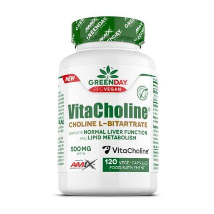 VitaCholine Choline L-Bitartrate 500mg - 120 Cápsulas Amix Nutrition