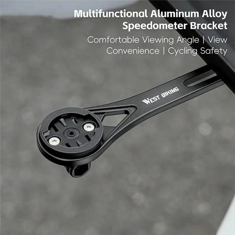Soporte de Extensión para Cuentakilómetros de Bicicleta de Aleación de Aluminio 3/7