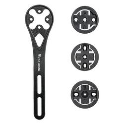 Support d'extension pour compteur de vélo en alliage d'aluminium