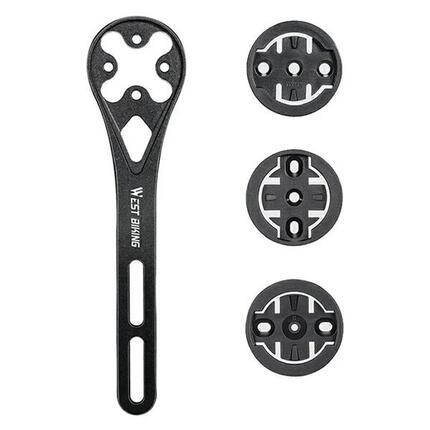 Support d'extension pour compteur de vélo en alliage d'aluminium