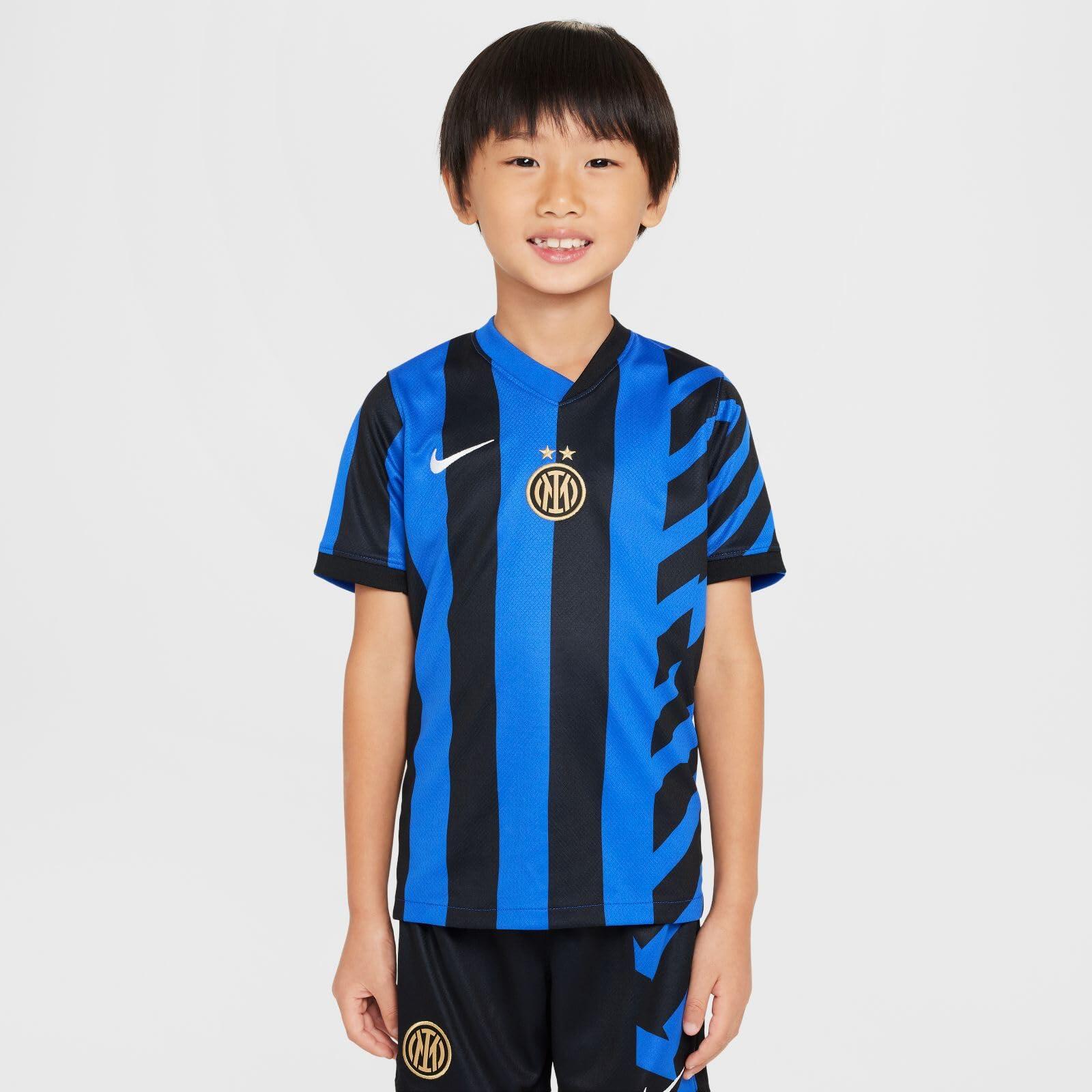 Ensemble Maillot de Football Enfant Nike Inter 2024/25 - Domicile, Bleu/Noir 2/6