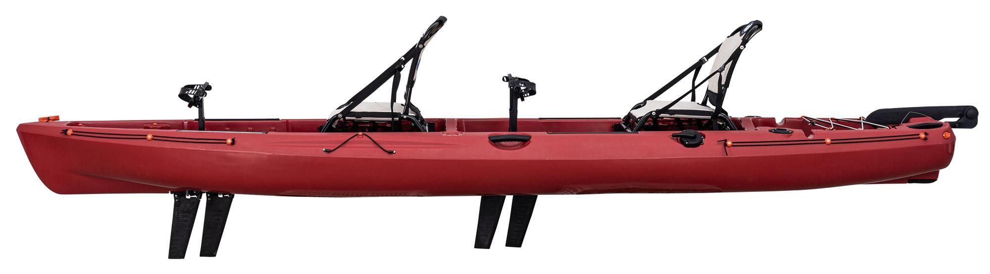Kayak Biplace Hawai FX Propuslion Stepper à Palmes. 4/7