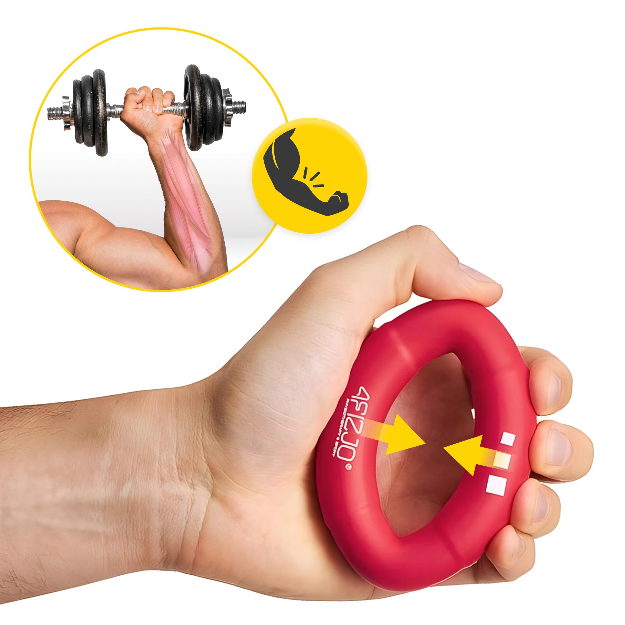 4FIZJO Silikon-Handtrainer 2/6