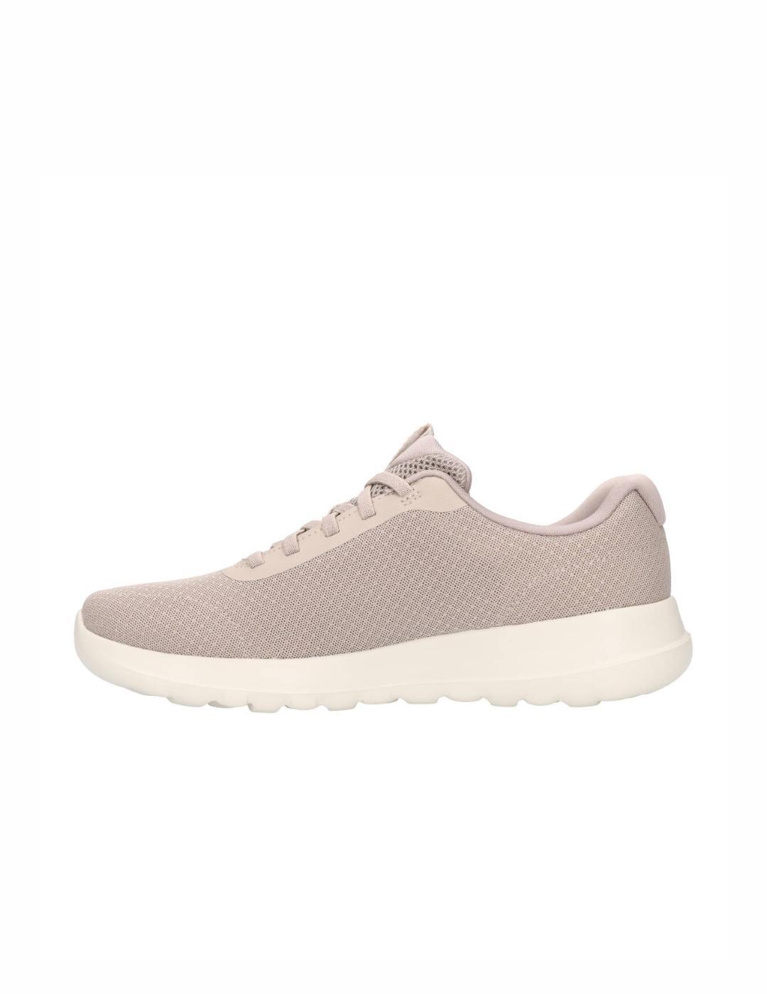Running y trail para Mujer Skechers Go walk joy sea wind  Beige 2/4