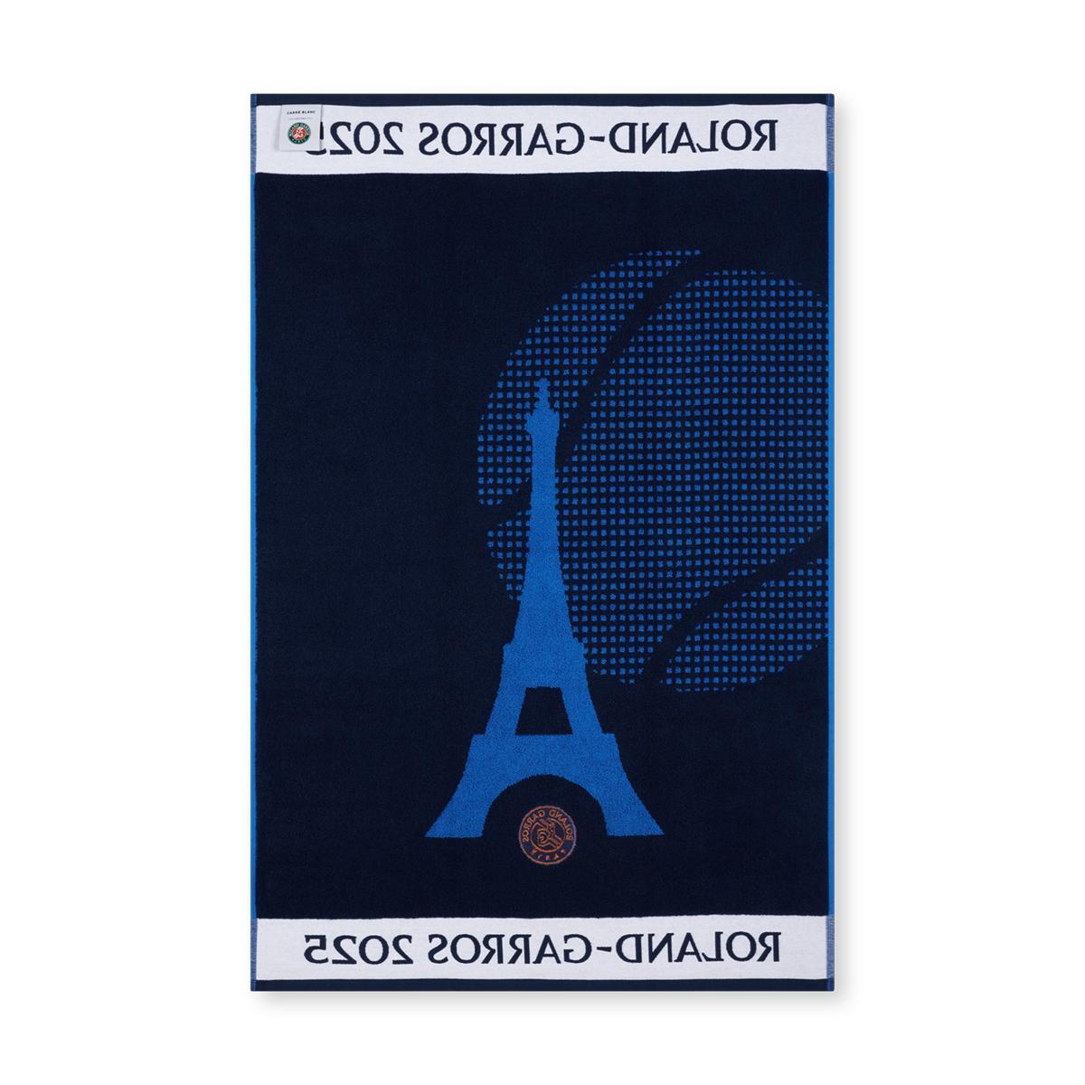 Serviette officielle joueur•se Roland-Garros 2025 - Marine 5/5