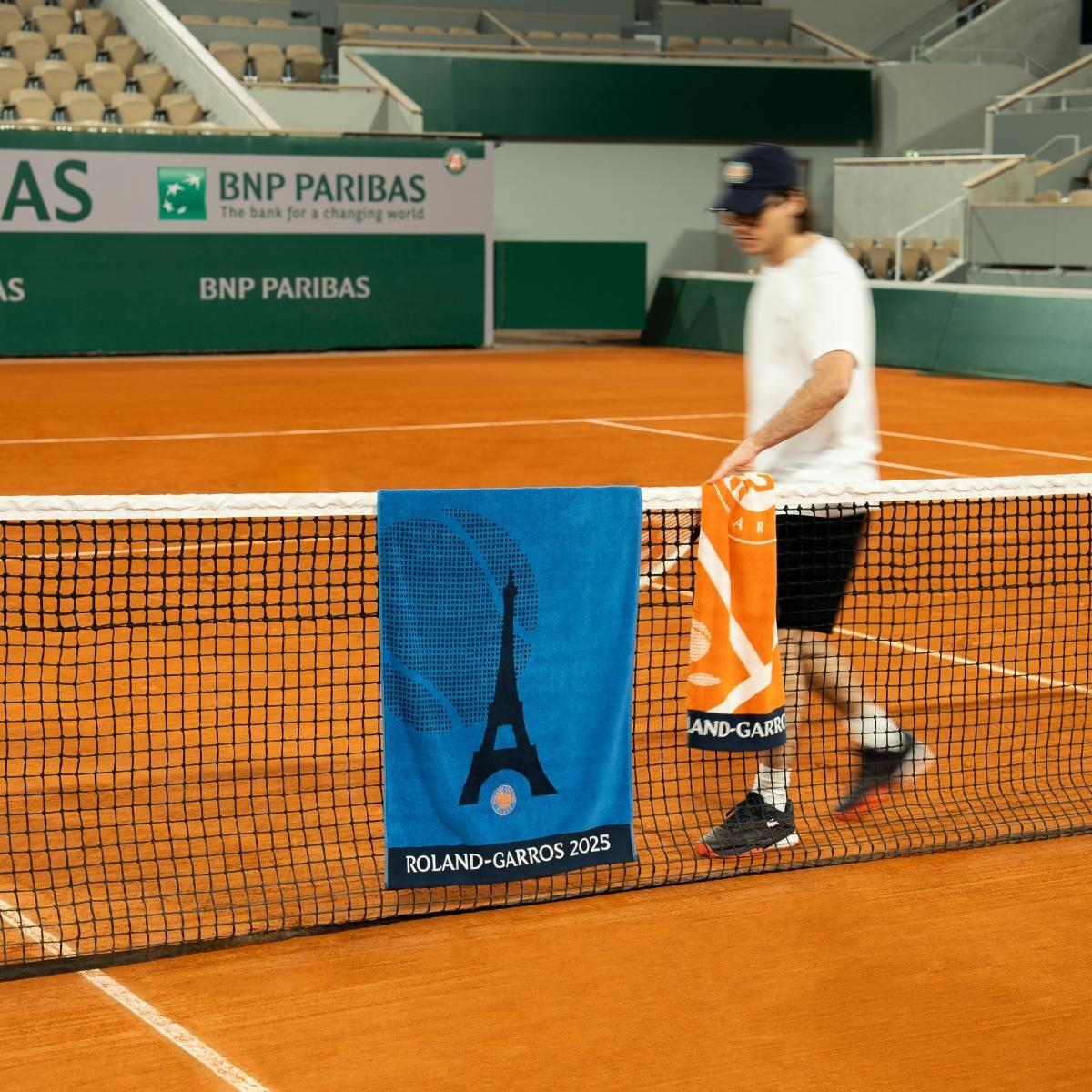 Serviette officielle joueur•se Roland-Garros 2025 - Marine 2/5