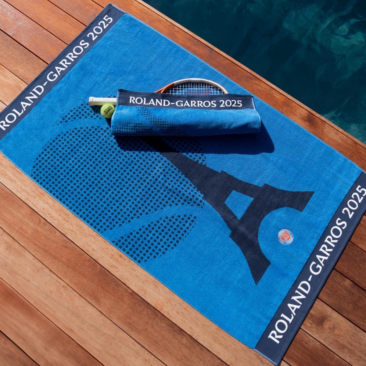 Serviette officielle joueur•se Roland-Garros 2025 - Marine 3/5