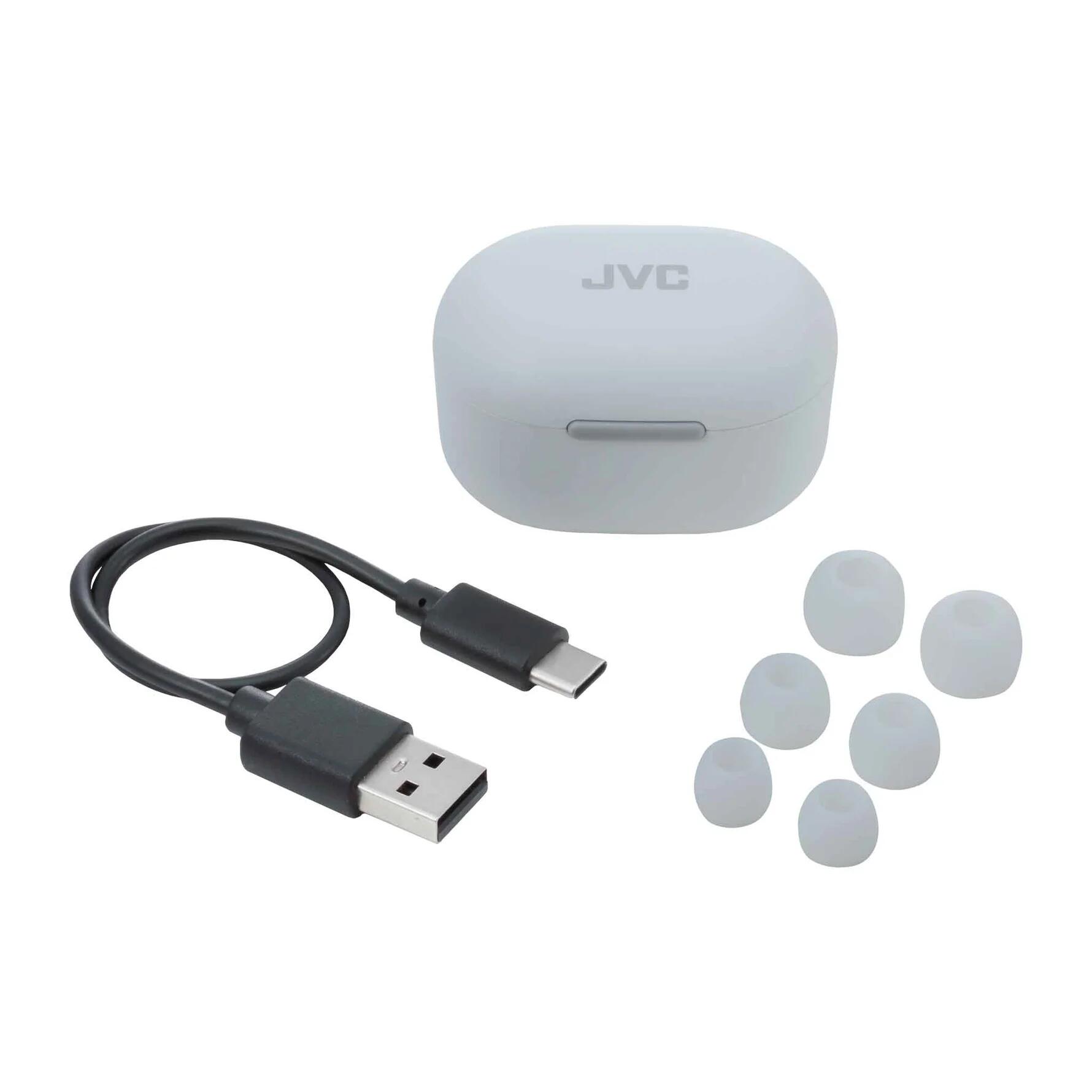 JVC HA-A30T-W Active Noise Cancelling Wireless Earbuds - White 3/5