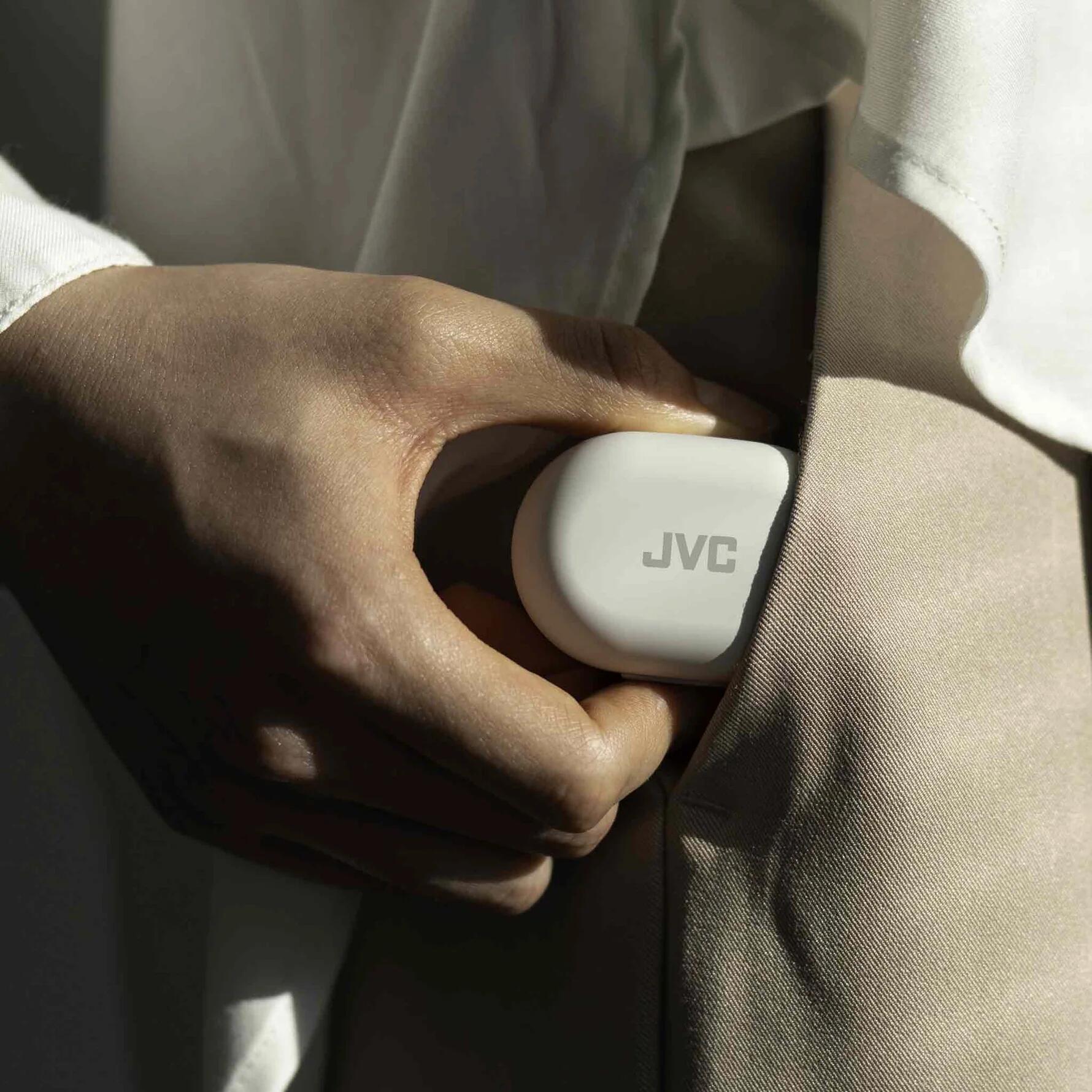 JVC HA-A30T-W Active Noise Cancelling Wireless Earbuds - White 5/5