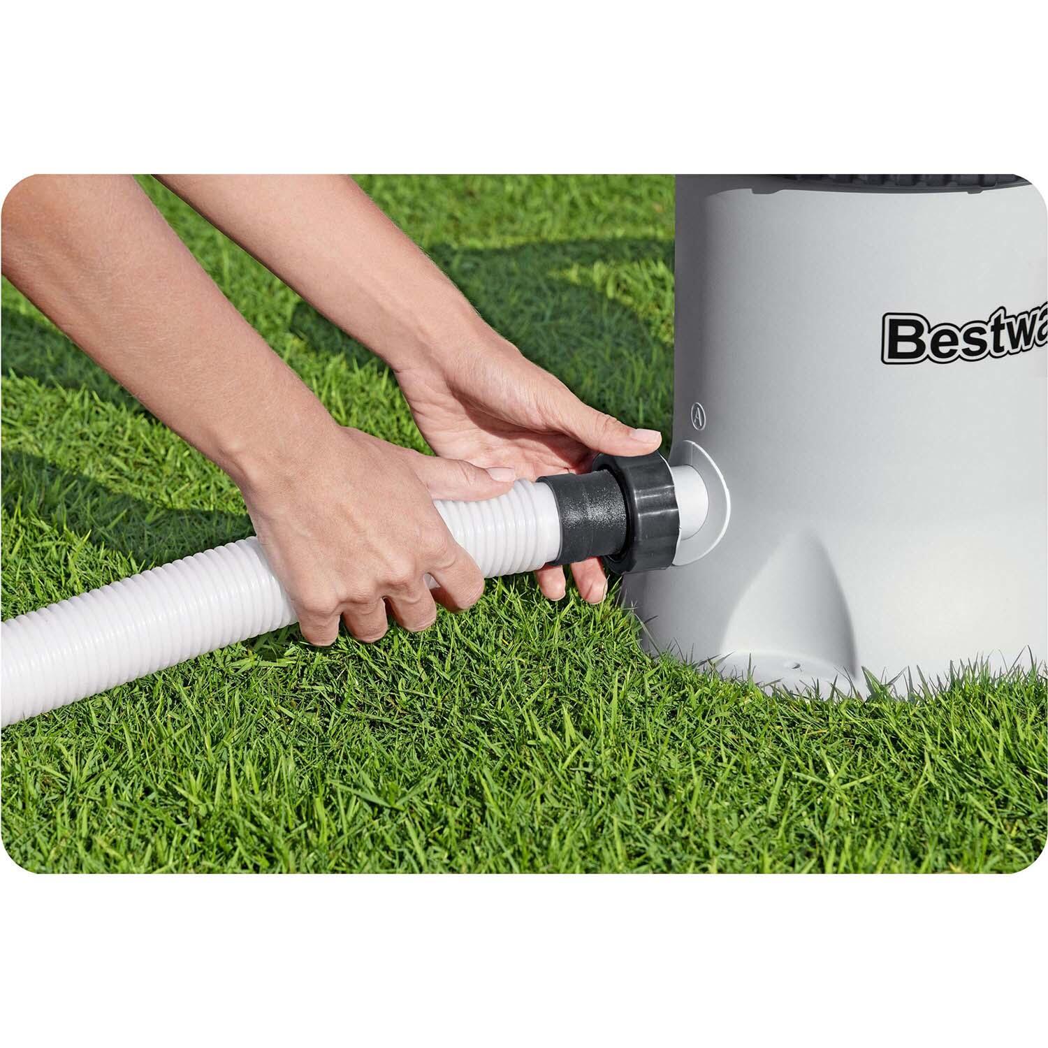 Pompa filtrująca do basenu 5678 l/h + kulki filtrujące Bestway 4/8