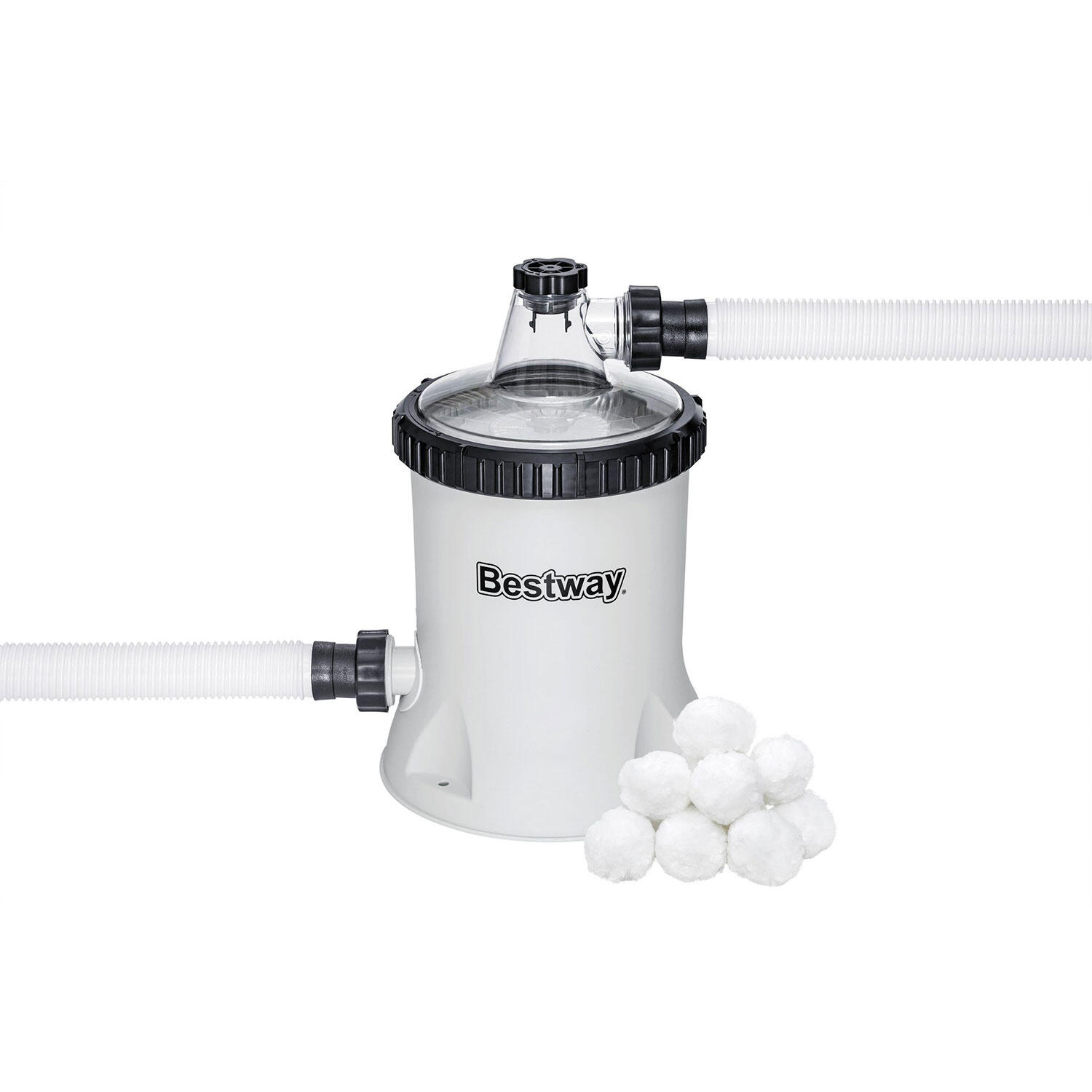 Pompa filtrująca do basenu 5678 l/h + kulki filtrujące Bestway 2/8