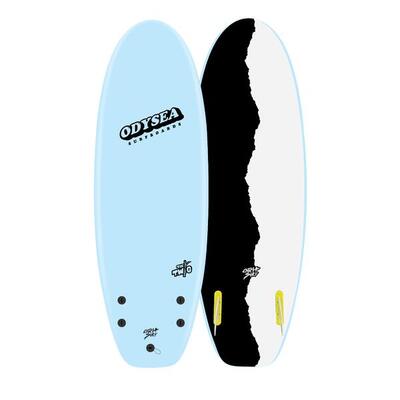 Surfboard Schaumstoff - TWIG - Twin Fin - 4'10" - Sky Blue/Rip