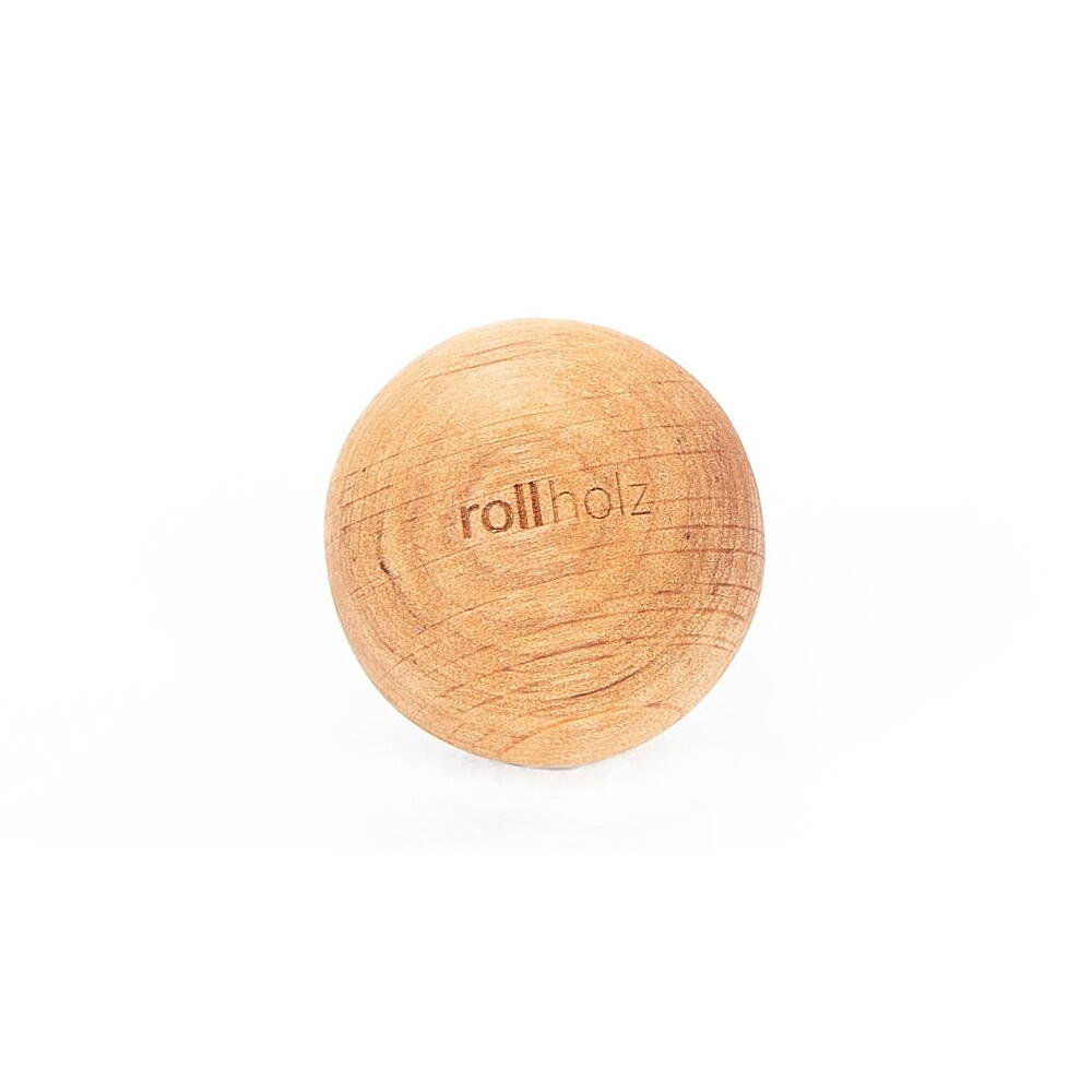 ROLLHOLZ Faszienball 4 cm Kugel Erle aus FSC zertifiziertem Holz - ROLLHOLZ
