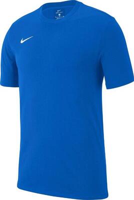 Nike team club 19 unisex kinderen polo t-shirt in koningsblauw