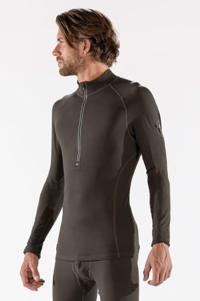 Bluza termoaktywna męska Surfanic Bodyfit Zip Neck 6/6