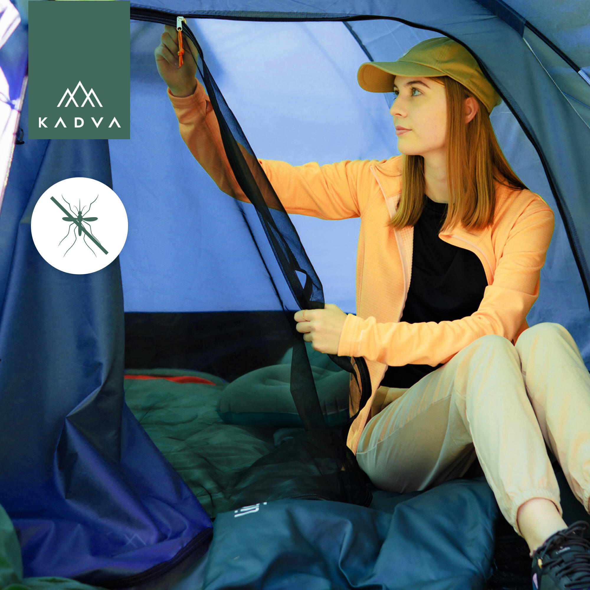 KADVA CAMPdome 4 4-persoons kampeertent 5/7