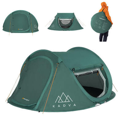 Tenda da campeggio KADVA Tartuga 3 per 3 persone