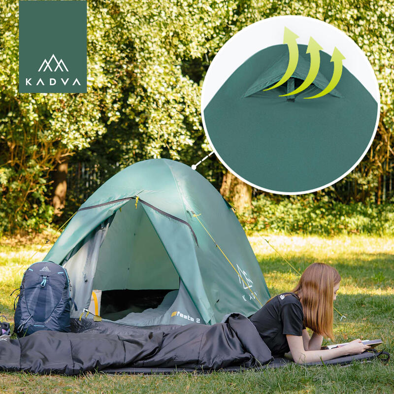 Tente de camping KADVA Festa 2 2 personnes