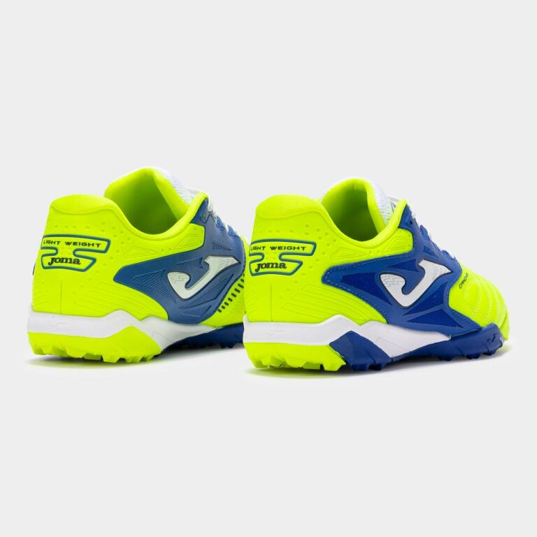 Pantofi fotbal Joma Cancha 2511 Turf, Galben Fluo/Albastru, 43.5