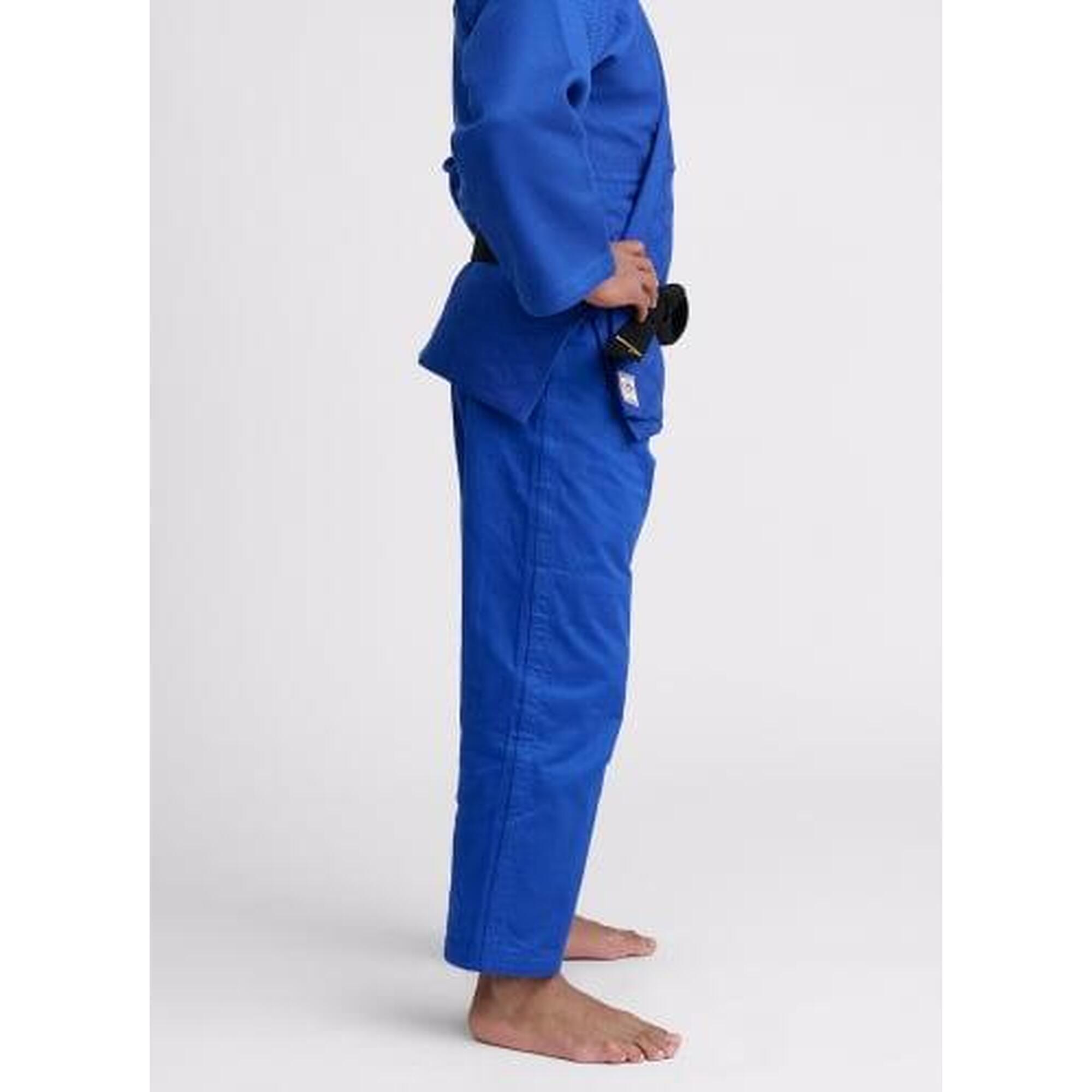 Pantaloni Ippon Gear Judo Albastri IJF
