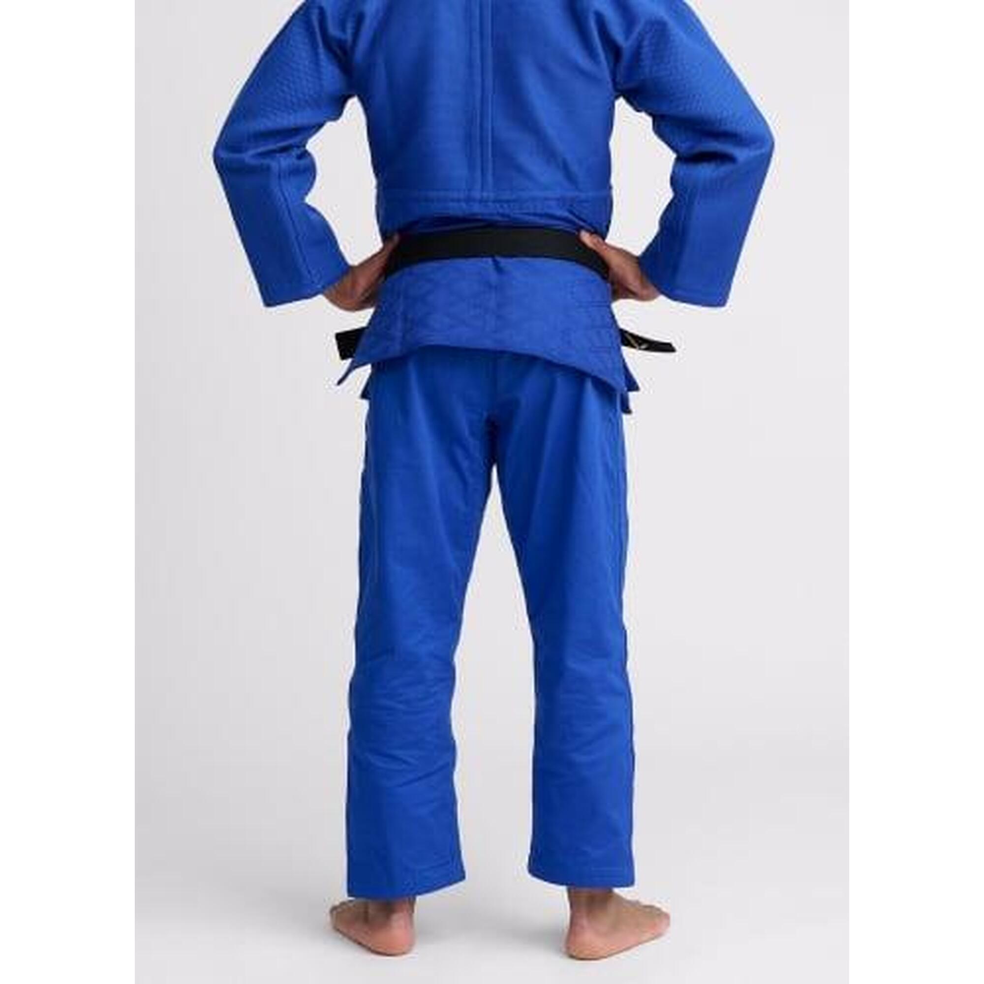 Pantaloni Ippon Gear Judo Albastri IJF