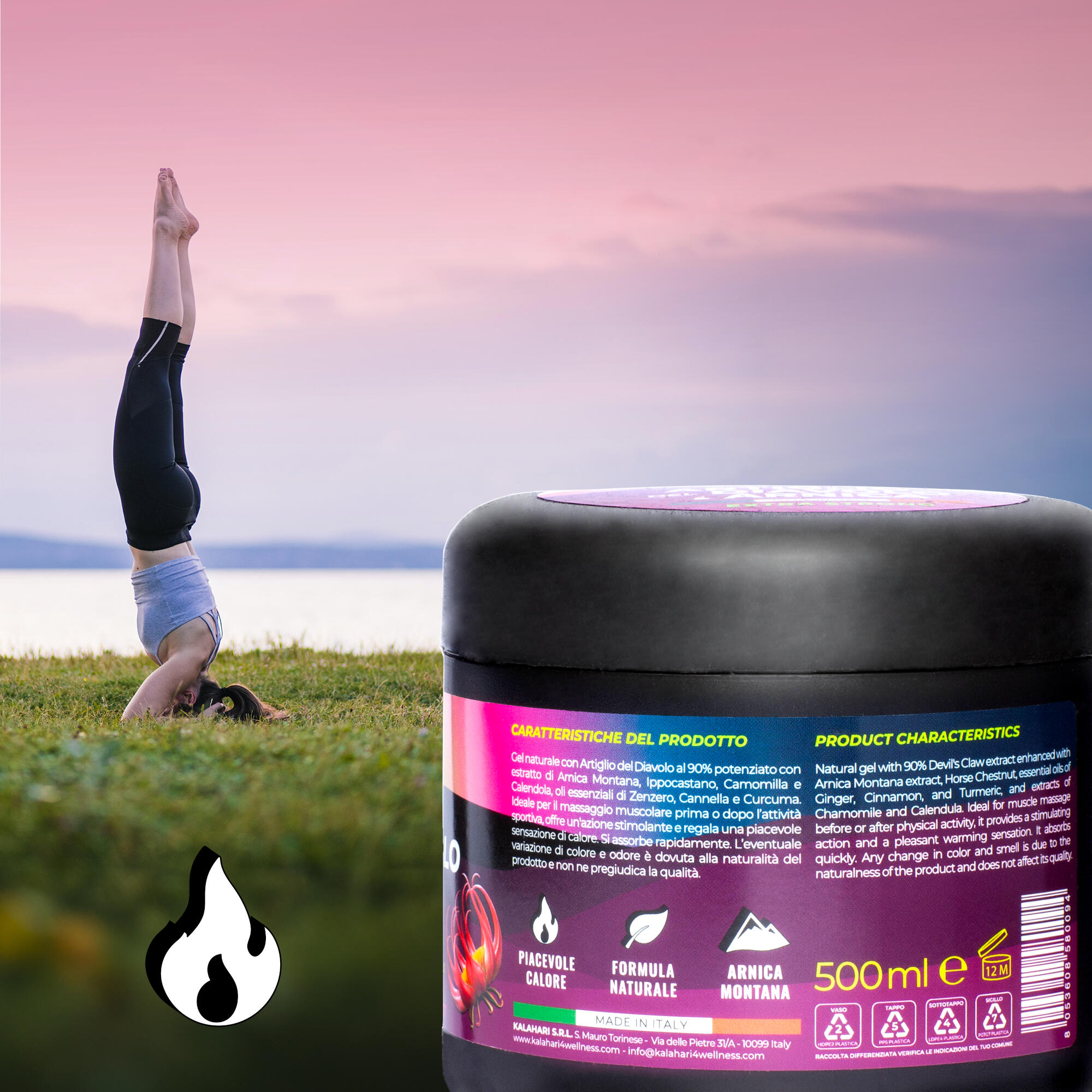 Artiglio del Diavolo e Arnica Gel - Extra Forte - Effetto Caldo, Made in Italy 5/7