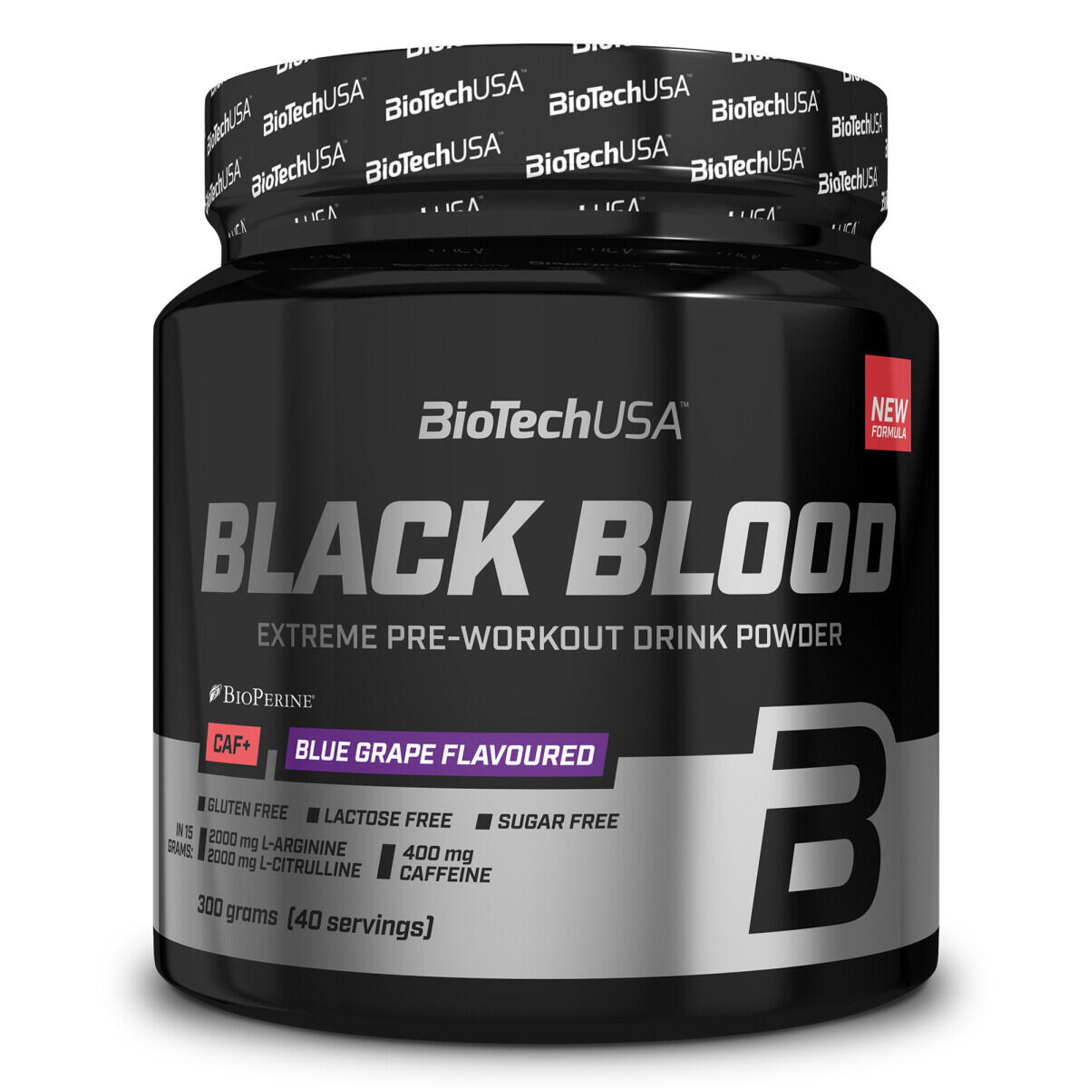 BIOTECHUSA BioTech USA - Black Blood NOX+ - Contributo energético Sem açúcares  -  Sabor: