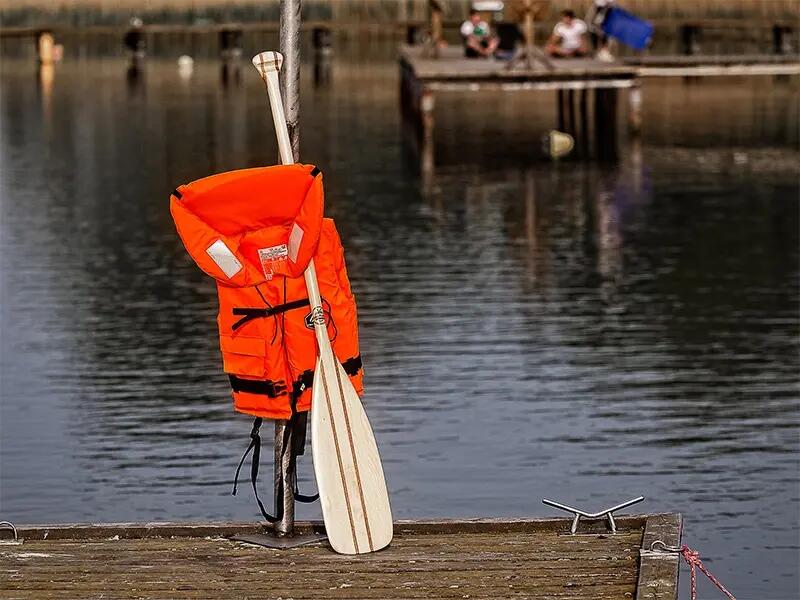 Pagaj do łodzi drewniany John Paddle 2/5