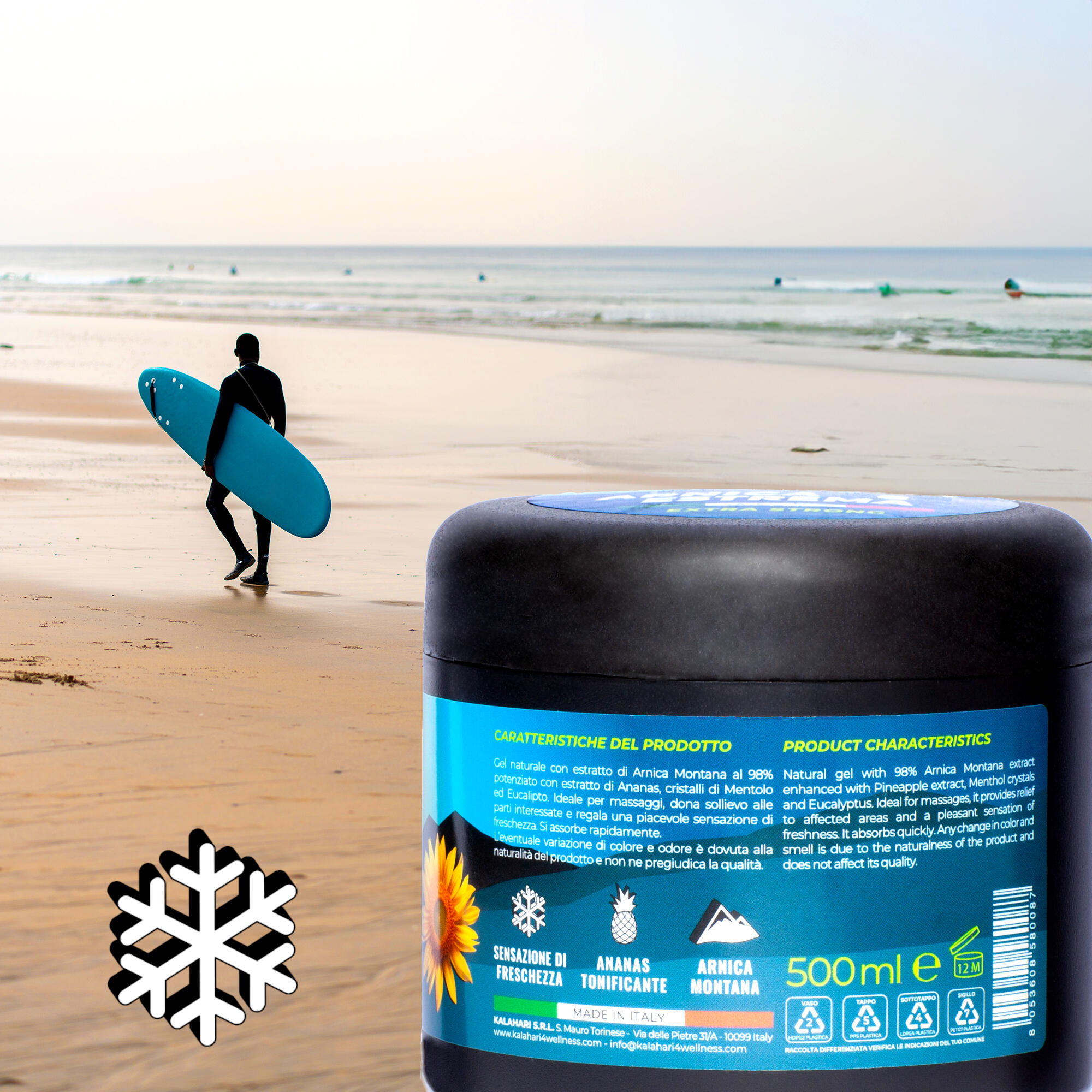 Arnica 98% Gel – Extra Forte, massaggi a Muscoli e Articolazioni – Made in Italy 5/7