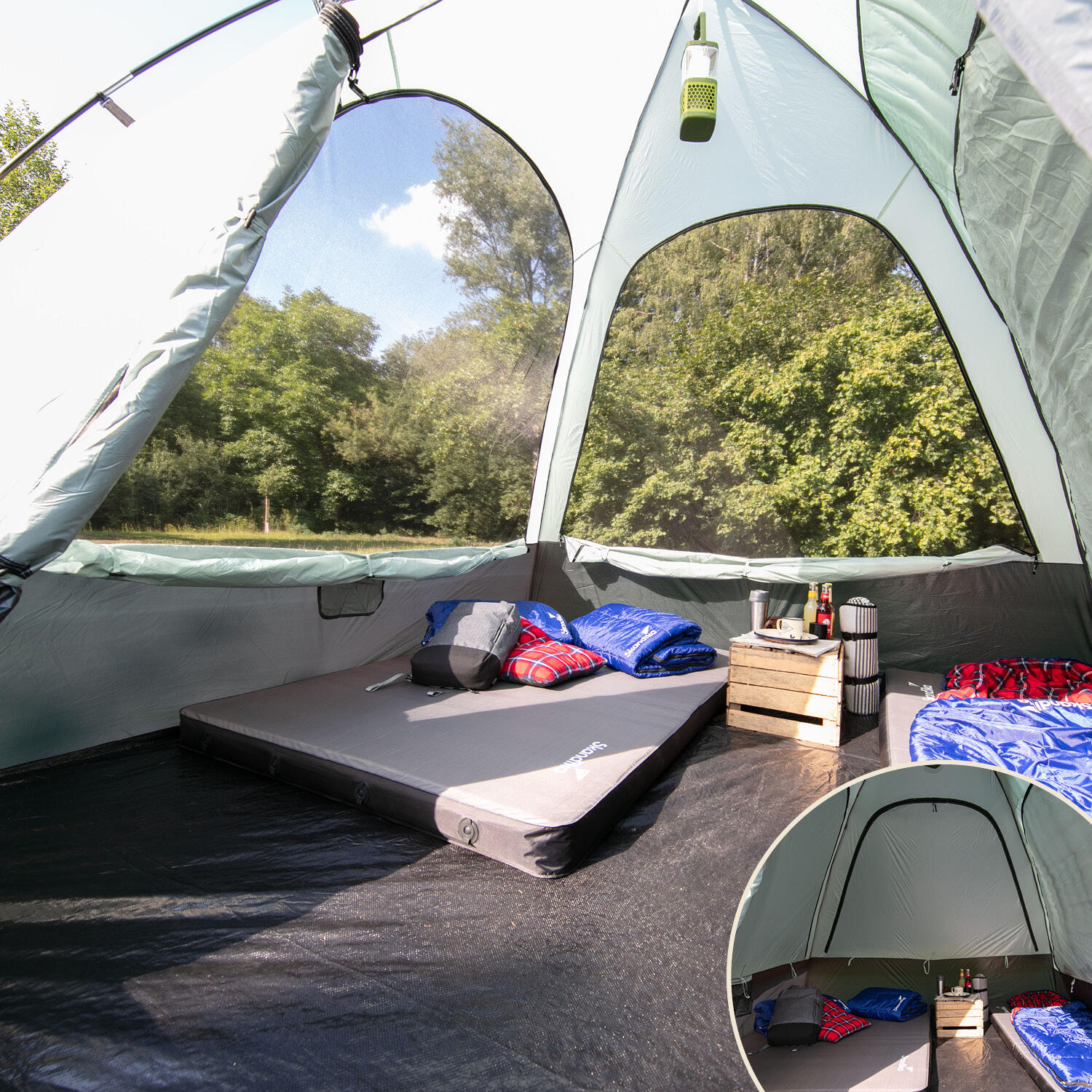 Tenda posteriore auto campeggio - Pitea SUV - 4 persone - autoportante 4/7