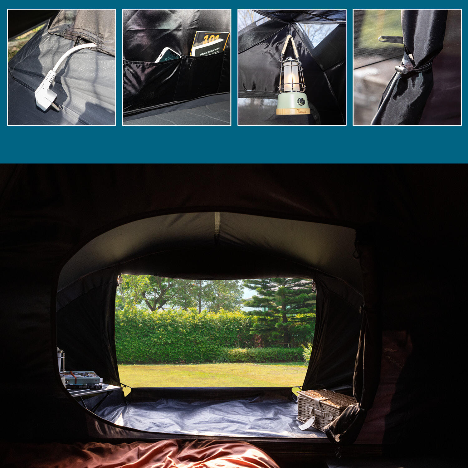 Tente dôme Dale - Camping Trekking - 4 Personnes, Technologie Sleeper, légère 2/9