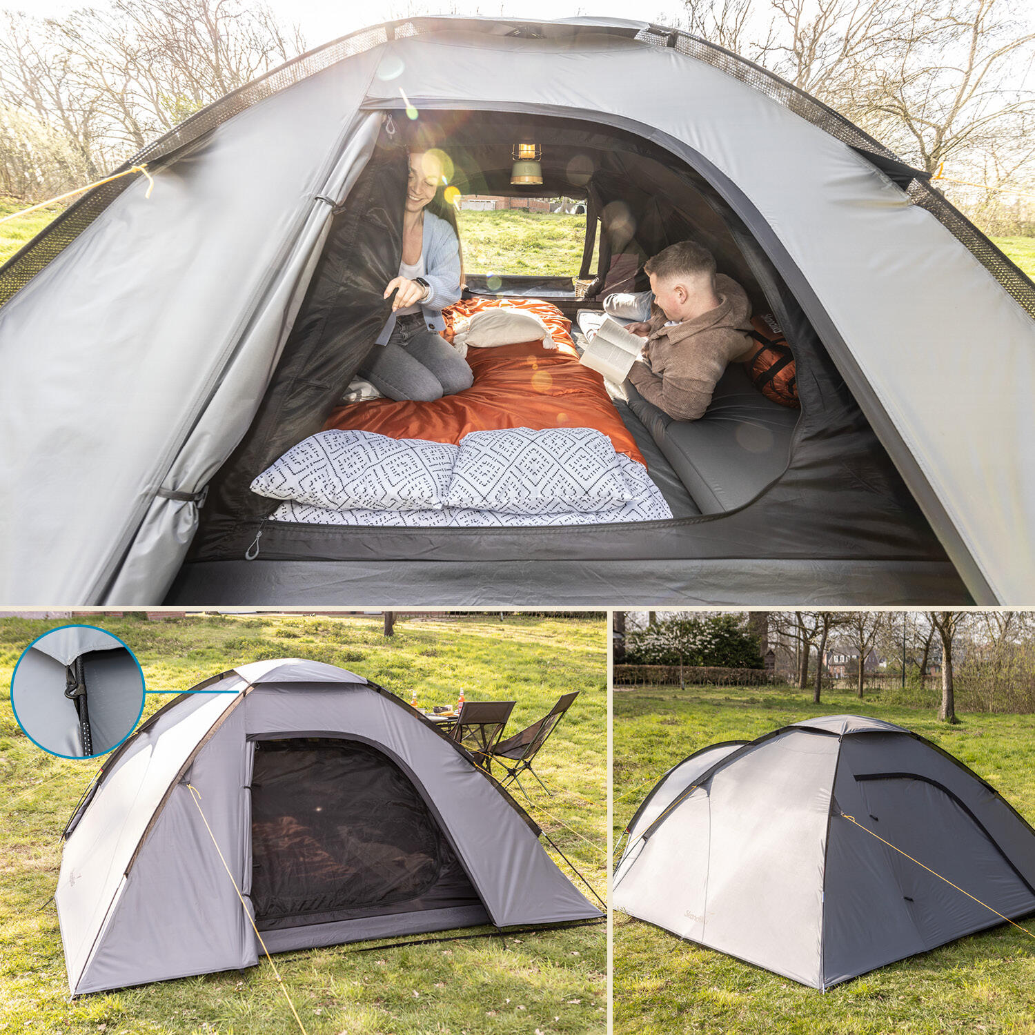 Tente dôme Dale - Camping Trekking - 4 Personnes, Technologie Sleeper, légère 5/9