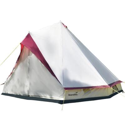 Kampeertent - tipi comanche 400 - 8 personen - tipi met afneembaar grondzeil