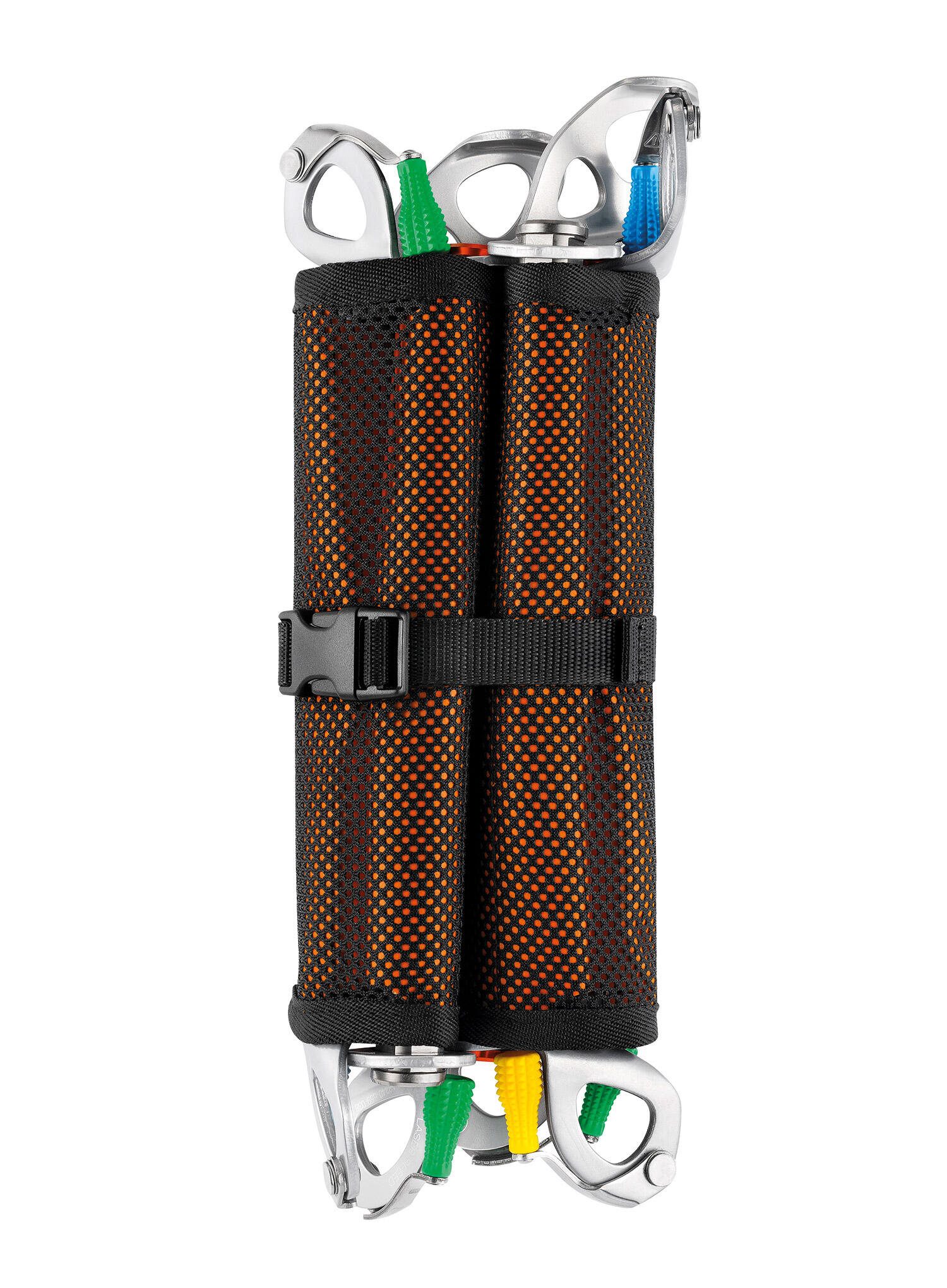 Custodia OCTO PETZL per viti da ghiaccio 12 pezzi 8 scomparti TPU 160 g 4/5