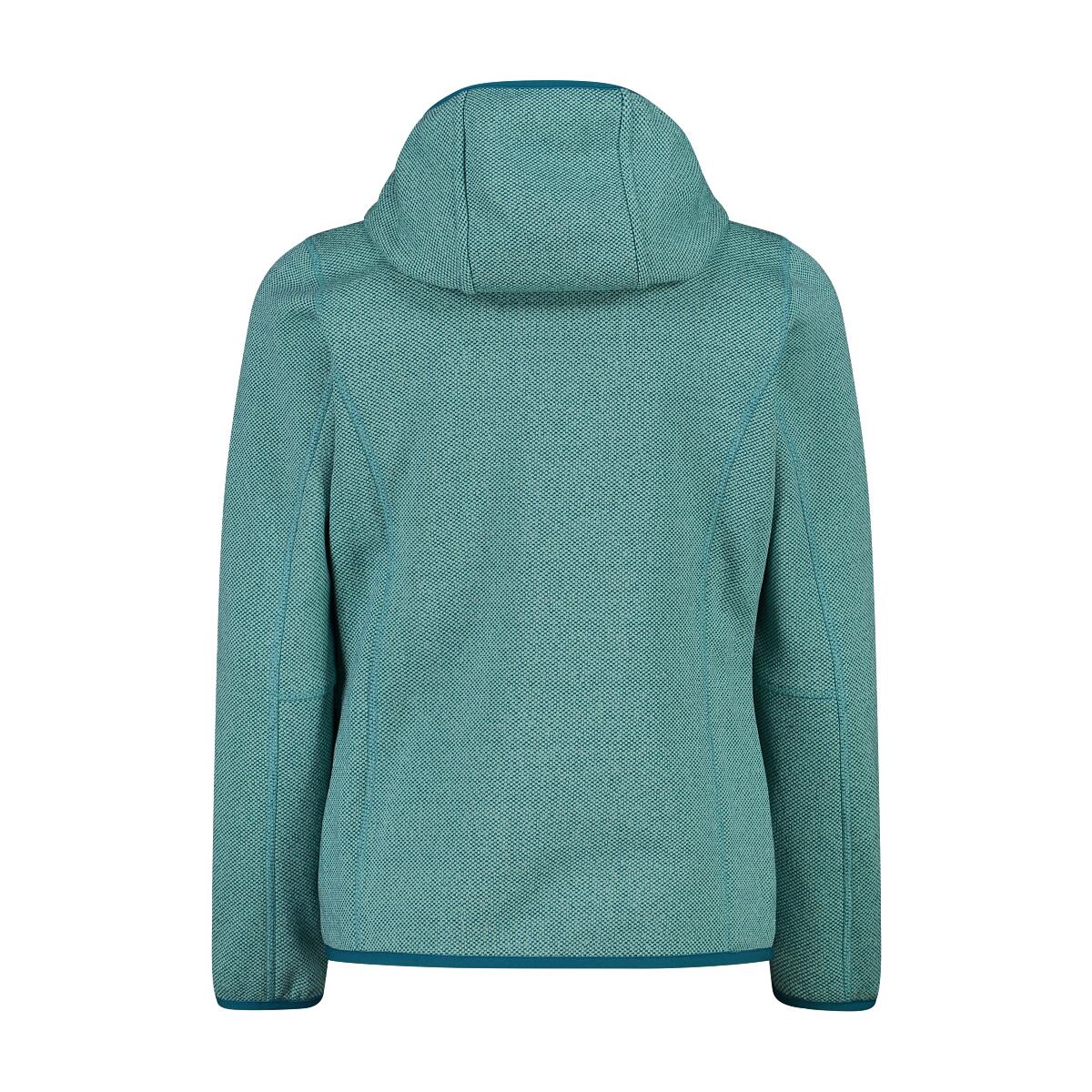 CMP Mädchen Fleece Jacke Fix Hood 3H19825 2/3